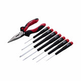 Wiha 26190 8 Piece Precision Slotted and Phillips Screwdrivers and Pliers Set - 2