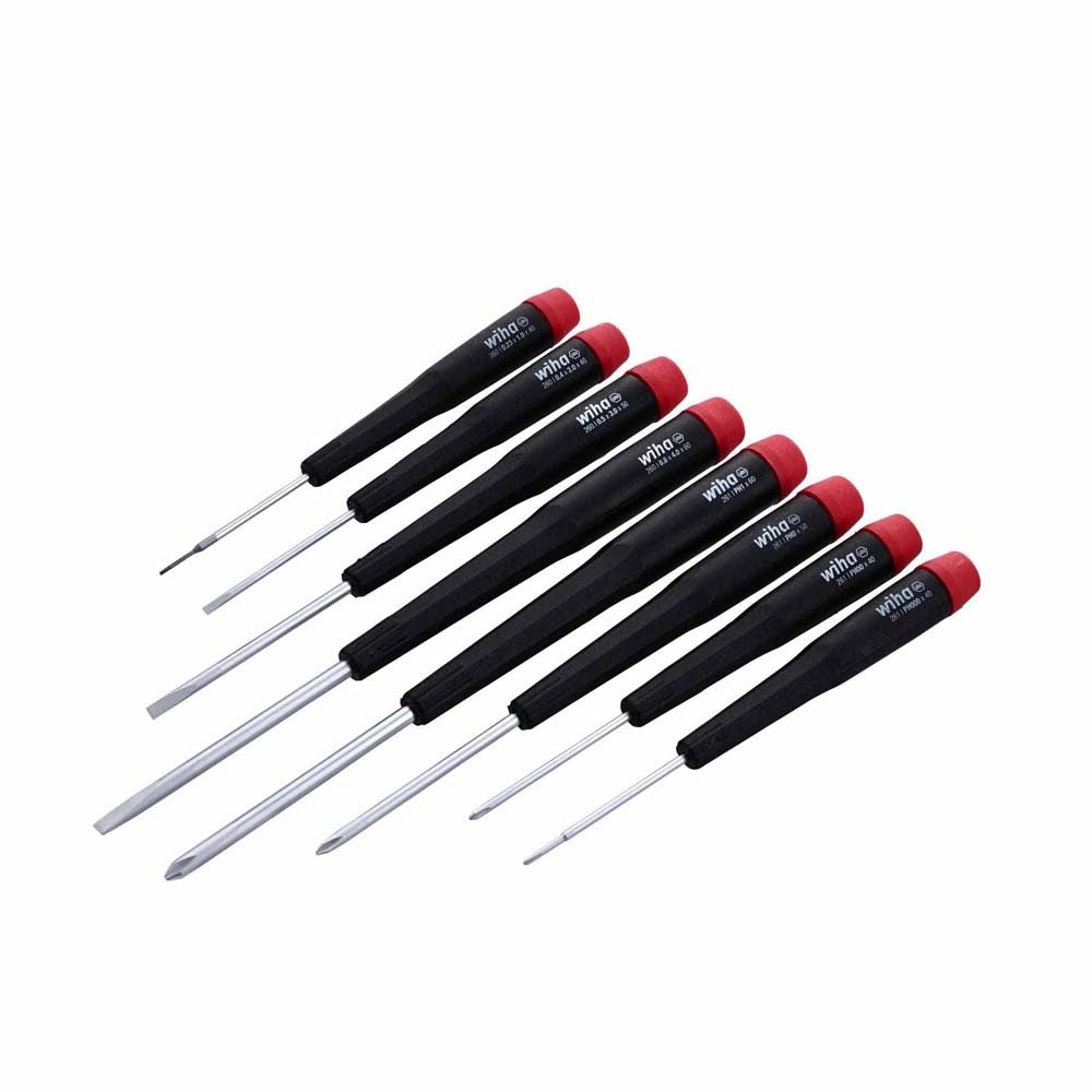 Wiha 26199 8 Piece Precision Slotted and Phillips Screwdriver Set - 2