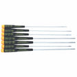 Wiha 27393 7 Piece ESD Safe Precision Extra Long Screwdriver Set