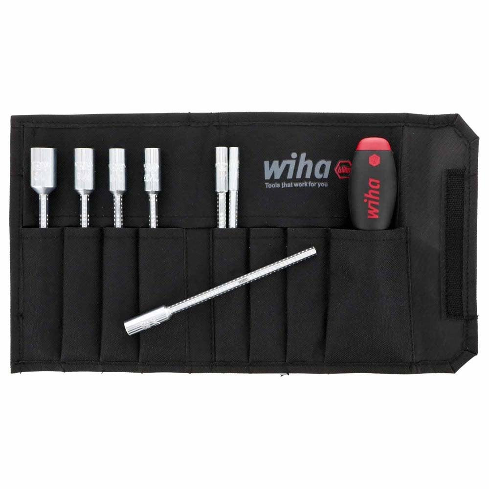 Wiha 28196 8 Piece SoftFinish Drive-Loc VI Nut Driver Set - Inch - 3