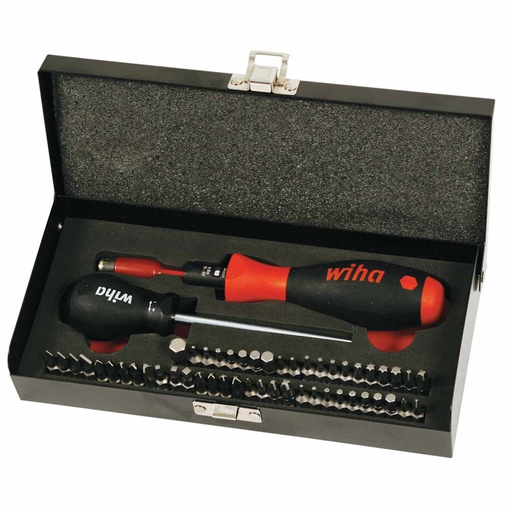 Wiha 28595 53 Piece TorqueVario-S Bit Set