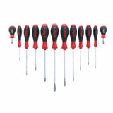 Wiha 30297 12 Piece SoftFinish Slotted and Phillips Screwdriver Set