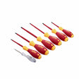 Wiha 32087 7 Piece Insulated SoftFinish Screwdriver and Voltage Detector Set