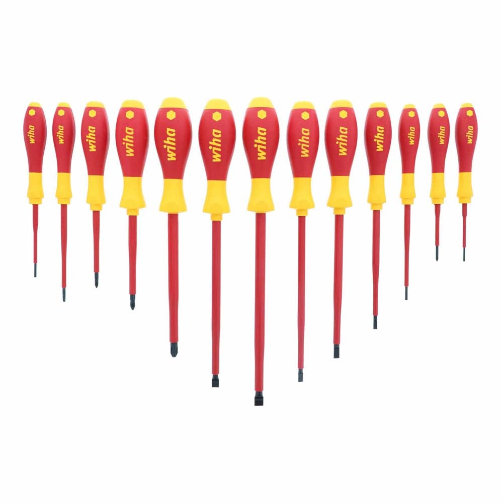 Wiha 32094 13 Piece Insulated SoftFinish Screwdriver Set