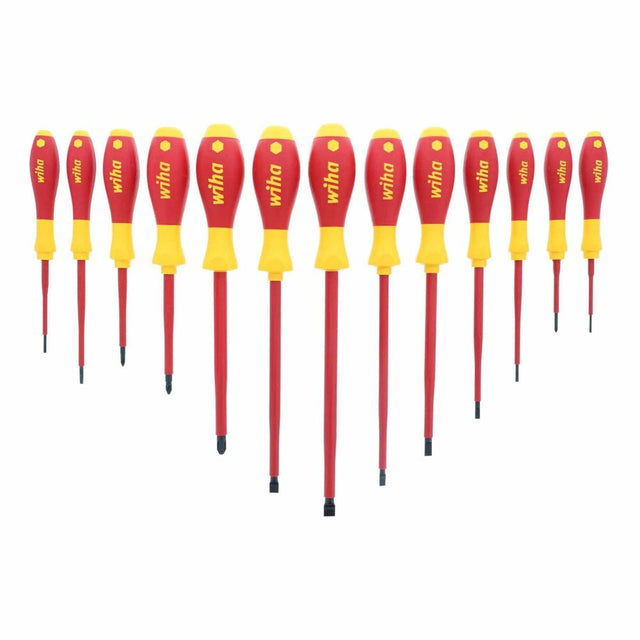 Wiha 32094 13 Piece Insulated SoftFinish Screwdriver Set