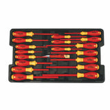 Wiha 32095 19 Piece Insulated  Screwdriver and Cat III Voltage Detector Set