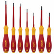 Wiha 32188 7 Piece Insulated SoftFinish Screwdriver Set