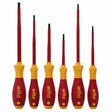 Wiha 32196 6 Piece Insulated SlimLine Screwdriver Set