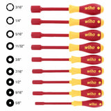 Wiha 32288 9 Piece Insulated SoftFinish Nut Driver Set - Inch - 3