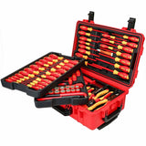 Wiha 32800 80 Piece Master Electrician's Insulated Tools In Rolling Hard Case - 2