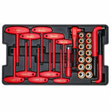 Wiha 32800 80 Piece Master Electrician's Insulated Tools In Rolling Hard Case - 5