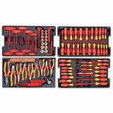 Wiha 32801 112 Piece Master Electrician's Insulated Tools In Rolling Hard Case - 2