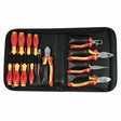 Wiha 32869 14 Piece Insulated SlimLine Blades and Pliers Set