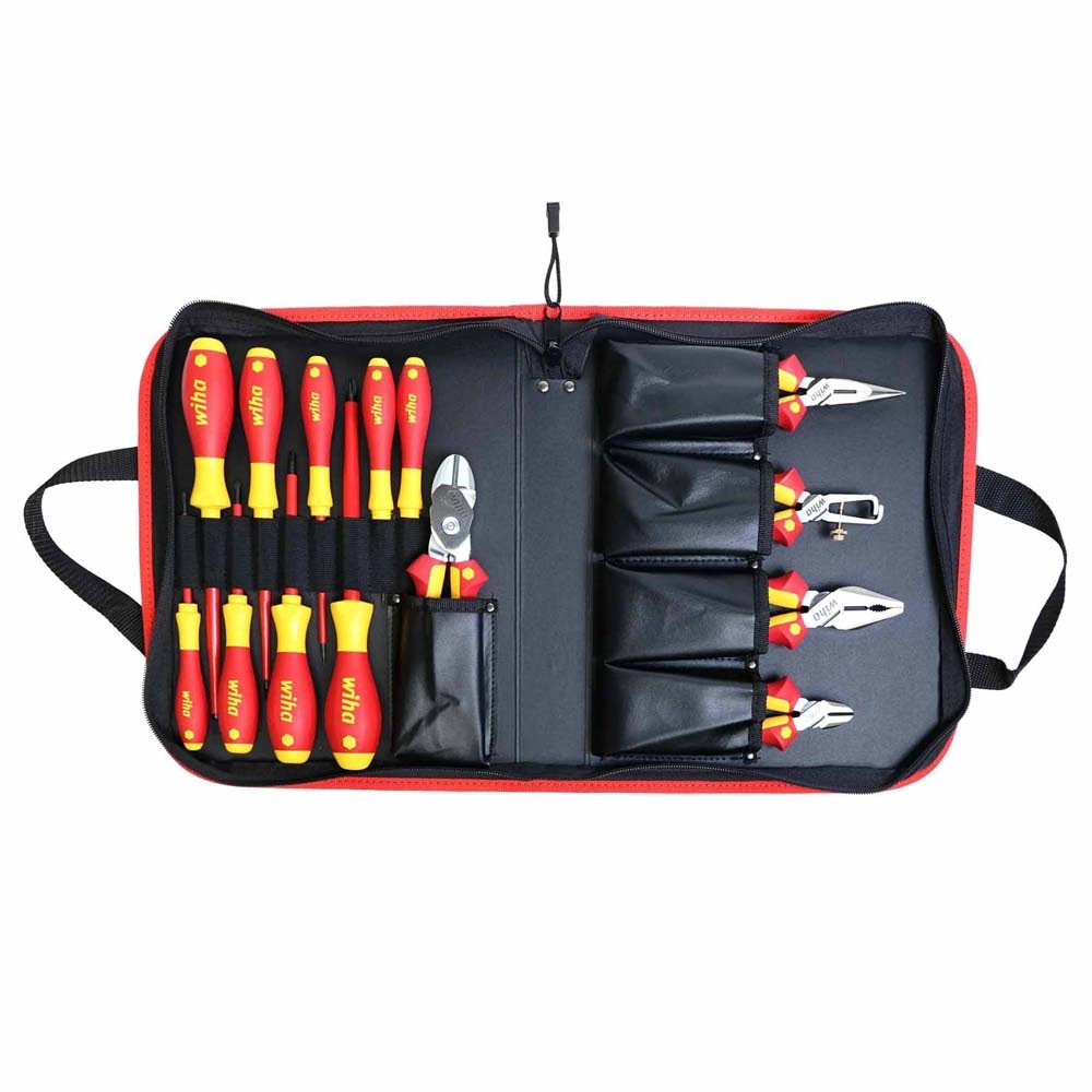 Wiha 32895 14 Piece Insulated Pliers-Cutters and Screwdriver Set - 2