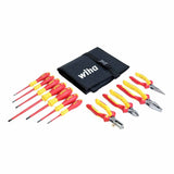 Wiha 32986 11 Piece Insulated Industrial Pliers and Screwdriver Set - 2