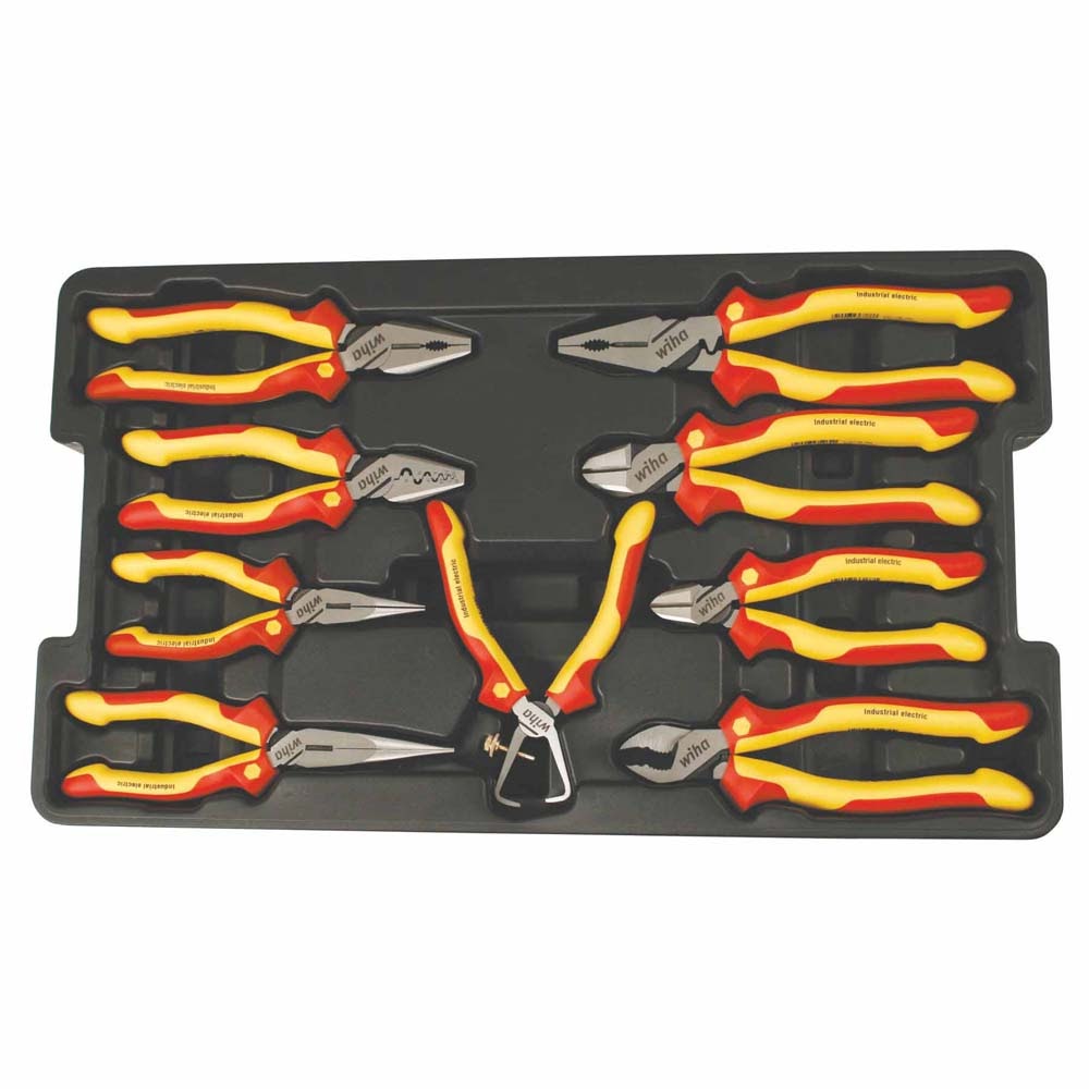 Wiha 32999 9 Piece Insulated Pliers-Cutters Set - 2