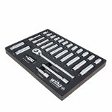 Wiha 33895 29 Piece 1/2" Drive Professional Standard and Deep Socket Tray Set - 2