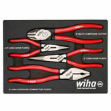 Wiha 34681 4 Piece Classic Grip Pliers and Cutters Tray Set - 2