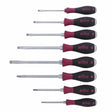 Wiha 53398 8 Piece MicroFinish XHeavy Duty Slotted and Phillips Screwdriver Set