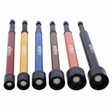 Wiha 70486 6 Piece Color Coded Magnetic Nut Setter SAE Set - 2