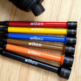Wiha 70486 6 Piece Color Coded Magnetic Nut Setter SAE Set - 3