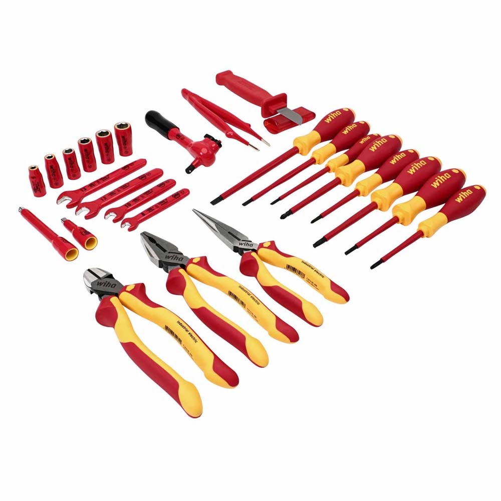 Wiha 91890 26 Piece Insulated Hybrid & EV Essentials Tool Kit - 3