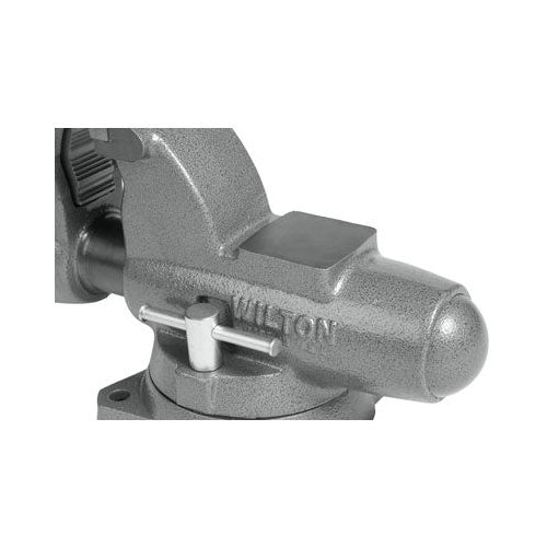 Wilton WL9-28825 Pipe And Bench 3.5" Jaw Round Channel Vise with Swivel Base - 3