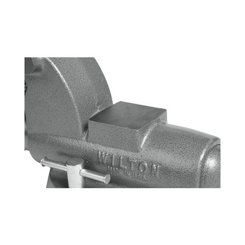 Wilton WL9-28826 Pipe And Bench 4.5" Jaw Round Channel Vise with Swivel Base - 6