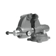 Wilton WL9-28827 Pipe And Bench 5" Jaw Round Channel Vise with Swivel Base
