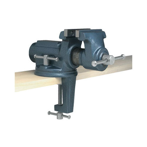 Wilton WL9-63247 CBV-100 Super-Junior 4" Vise with Clamp On Swivel Base