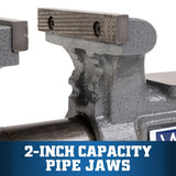 Wilton WL1-107 4" Apprentice Bench Vise with 360 Degree Swivel Base - 2
