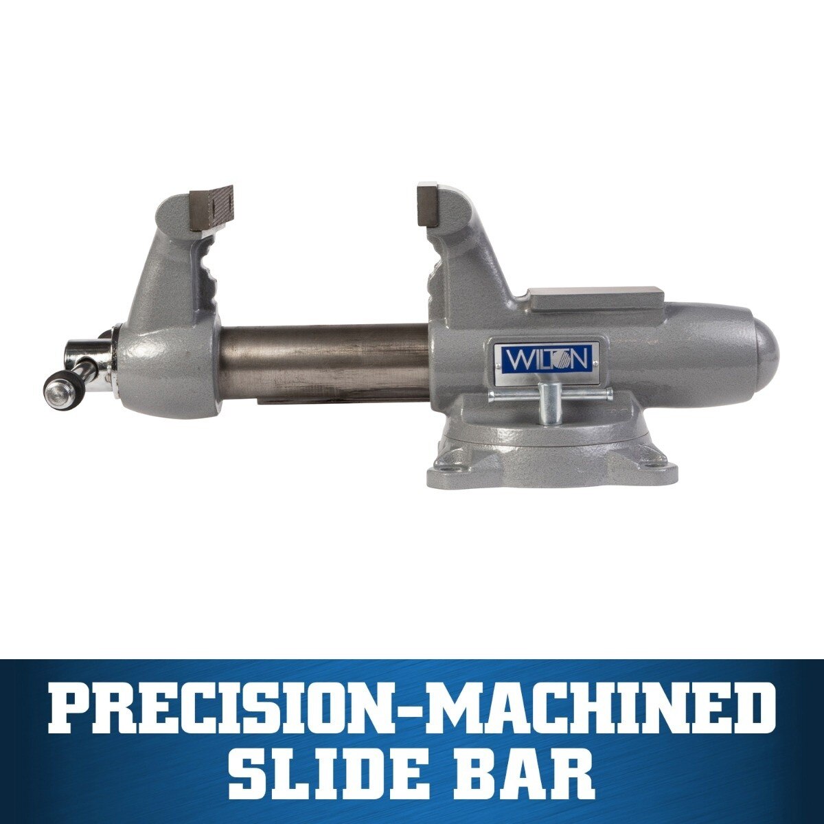 Wilton WL1-109 6" Ductile Iron Apprentice Bench Vise with 360 Degree Swivel Base - 2