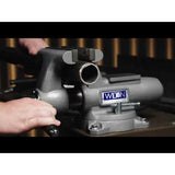 Wilton WL1-109 6" Ductile Iron Apprentice Bench Vise with 360 Degree Swivel Base - 5