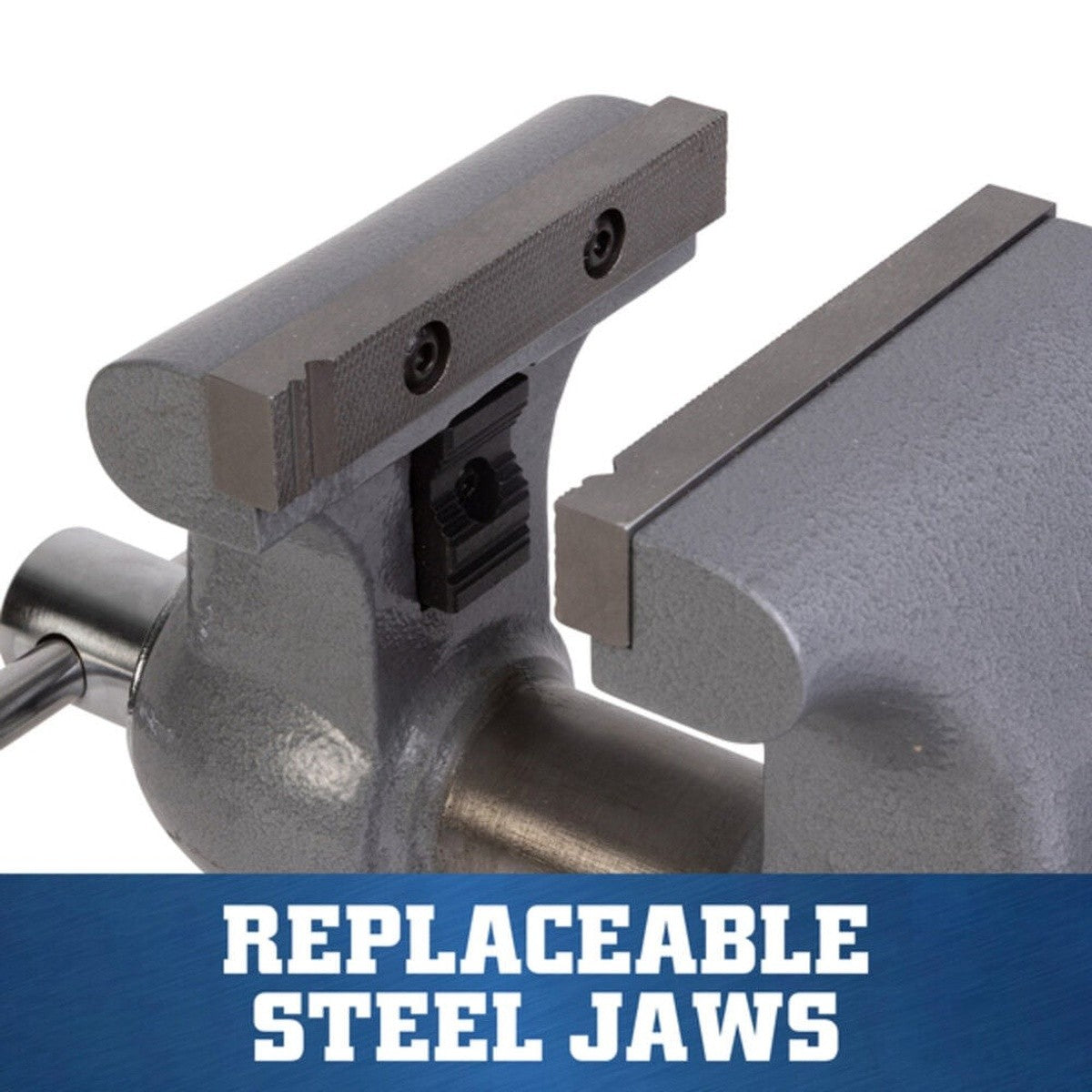 Wilton WL1-110 6" HD Apprentice Bench Vise with 360 Degree Swivel Base - 4