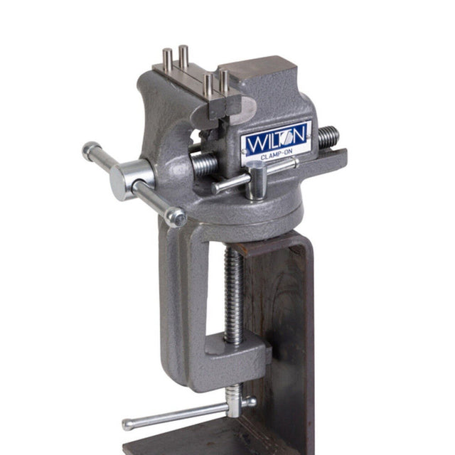 Wilton WL1-112 3" Clamp-On Apprentice Bench Vise with 1800 lb Clamp Force