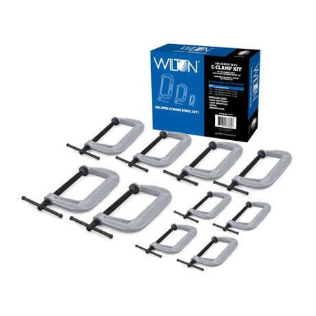 Wilton WL9-11117 10-Piece 140 Series C-Clamp Kit