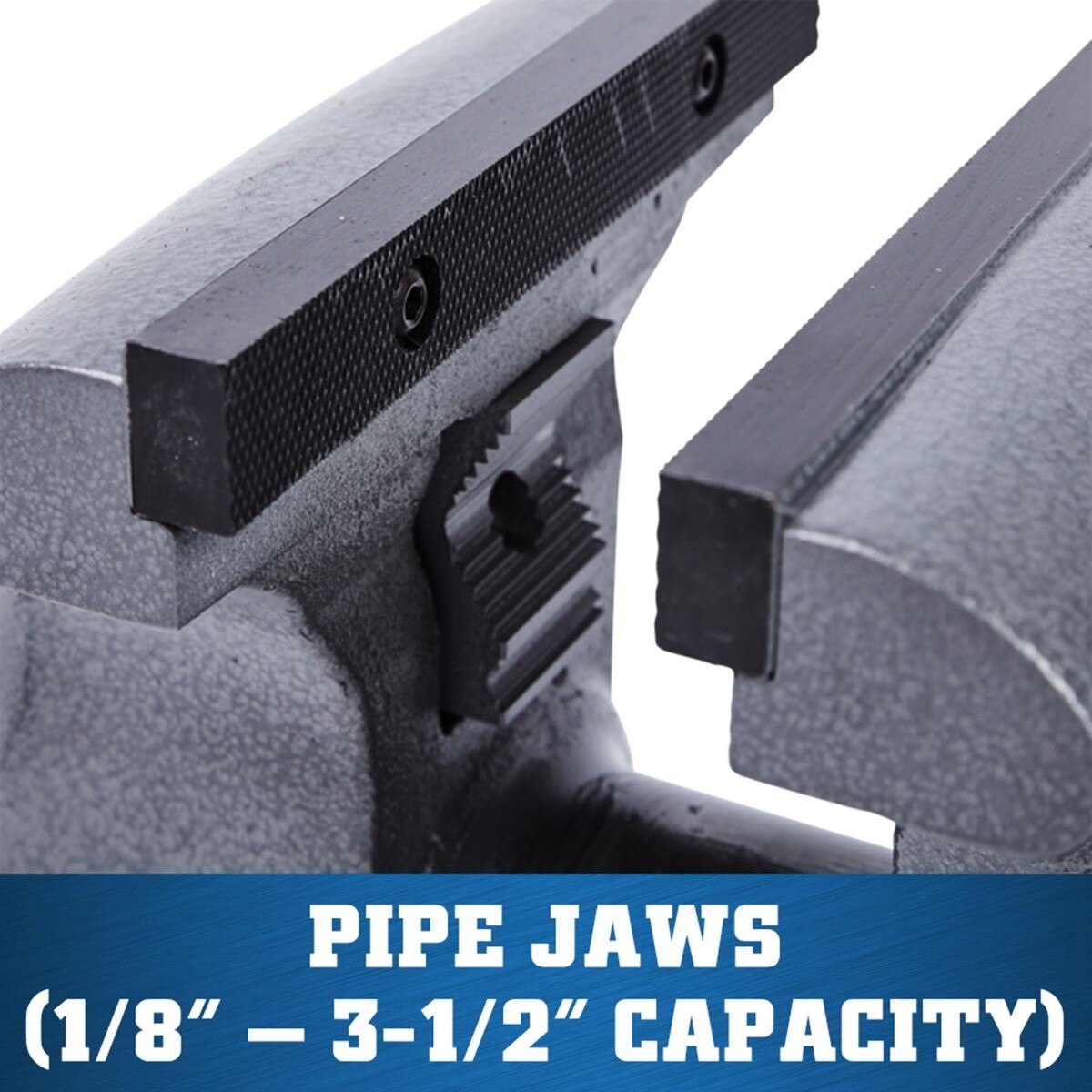 Wilton WL9-28808 1780A, Tradesman Vise , 8" Jaw Width, 7" Jaw Opening, 4-3/4" Throat Depth - 4