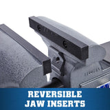 Wilton WL9-28808 1780A, Tradesman Vise , 8" Jaw Width, 7" Jaw Opening, 4-3/4" Throat Depth - 5