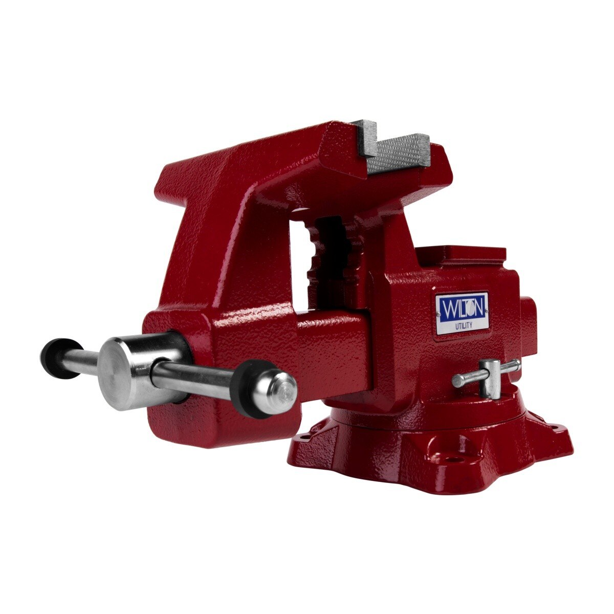 Wilton WL9-28820 676U Utility Bench Vise 6-1/2" Jaw Width, 6" Jaw Opening with 360 Degree Swivel Base
