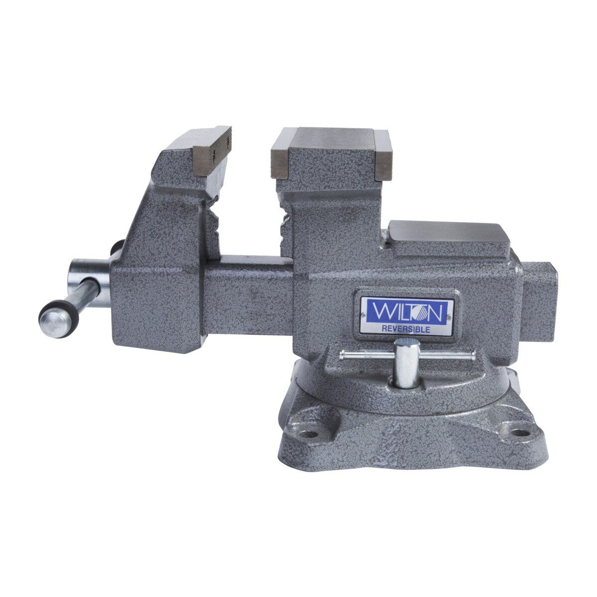 Wilton WL9-28821 4550R Reversible Bench Vise with 5-1/2" Jaw Width and 360 Degree Swivel Base - 2