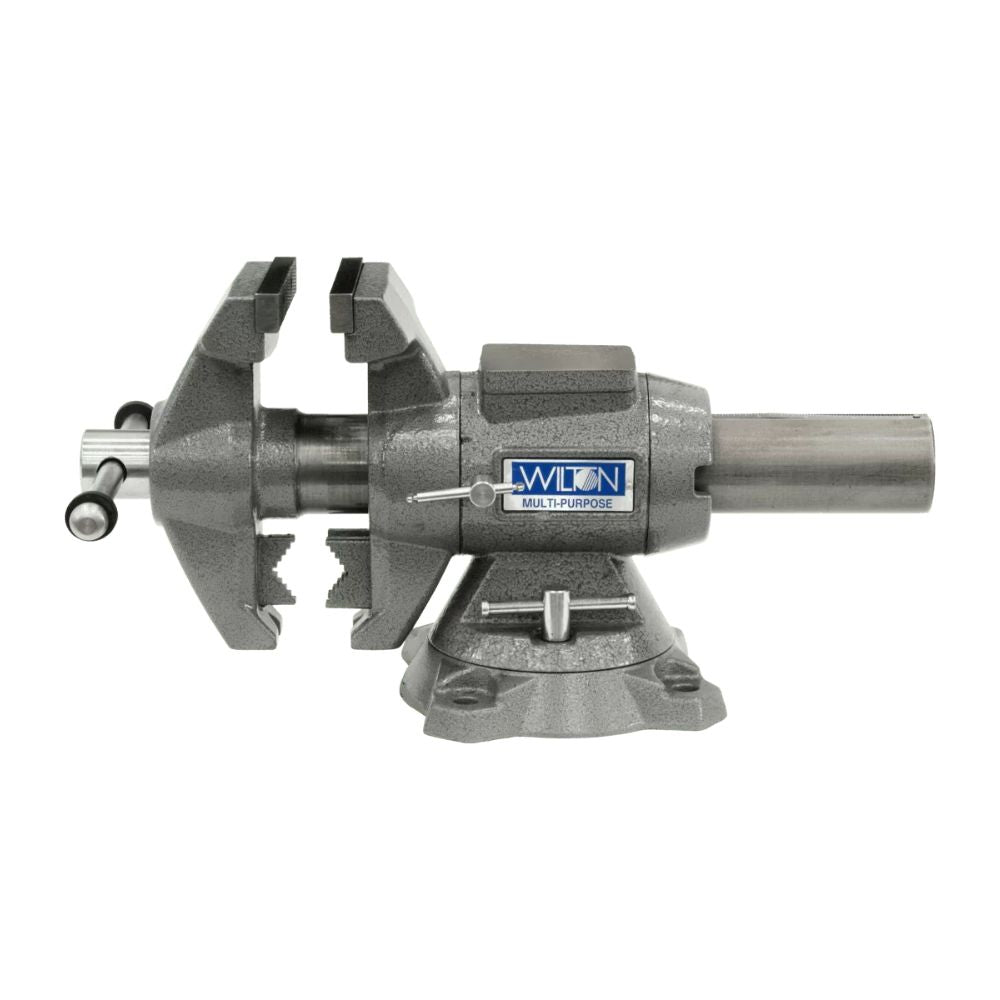 Wilton WL9-28824 550p Multi-Purpose Bench Vise, 5-1/2" Jaw Width, 360 Degree Rotating Head & Base - 3