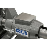 Wilton WL9-28824 550p Multi-Purpose Bench Vise, 5-1/2" Jaw Width, 360 Degree Rotating Head & Base - 8