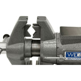 Wilton WL9-28824 550p Multi-Purpose Bench Vise, 5-1/2" Jaw Width, 360 Degree Rotating Head & Base - 10