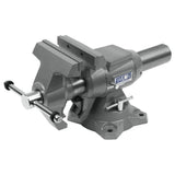 Wilton WL9-28845 650P Multi-Purpose Bench Vise with 6-1/2 in. Jaw Width and 360 Degree Rotating Head and Base