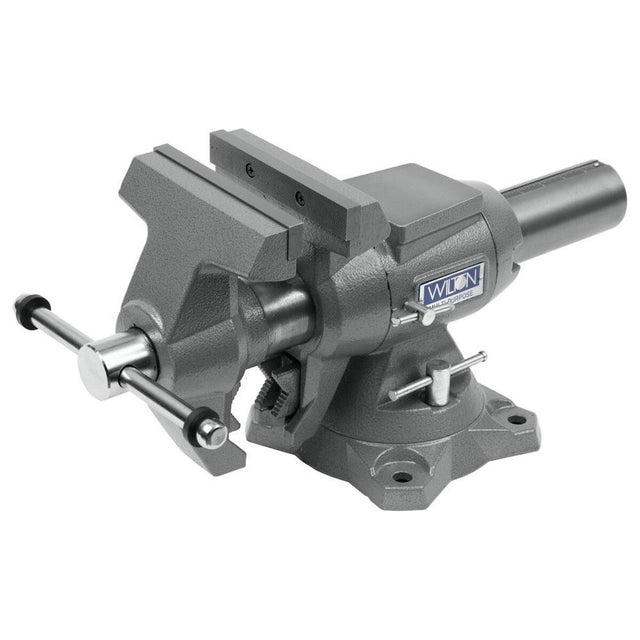 Wilton WL9-28845 650P Multi-Purpose Bench Vise with 6-1/2 in. Jaw Width and 360 Degree Rotating Head and Base