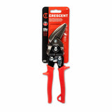 Crescent Wiss M6R 9-1/4" Offset Straight and Left Cut Aviation Snips, Red Grips - 2