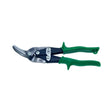 Crescent Wiss M7R 9-1/4" Metalmaster Offset Snips, Cuts Straight to Right, Green Grips