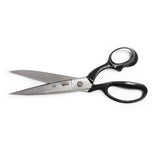 Crescent Wiss W20 10" Hot Drop-Forged Nickel-Plated Blades Bent Handle Industrial Shear - 2