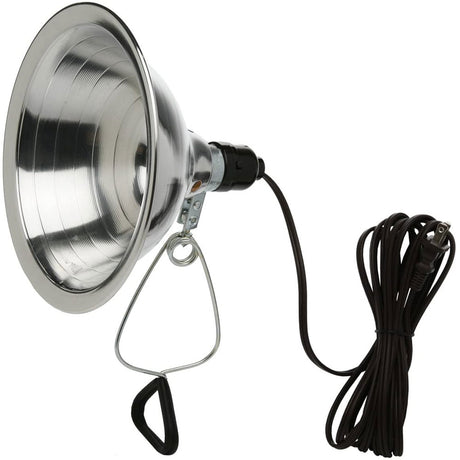 Woods 169 SPT-2 Aluminum Clamp 8.5-Inch Reflector,150-Watt, 18/2-Gauge 6-Foot Cord with Polariz