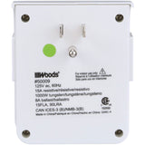 Woods 50009 50009WD Indoor 7-Day Heavy Duty Digital Plug-In Timer, 2 Grounded Outlets - 5